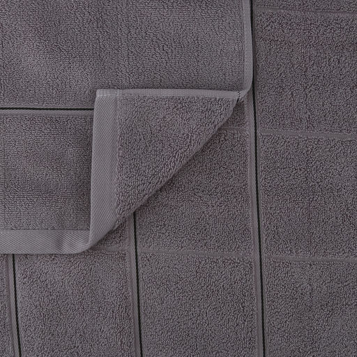 Полотенце махровое "Комфорт" 50х90см, хлопок 100%, серый (Китай)