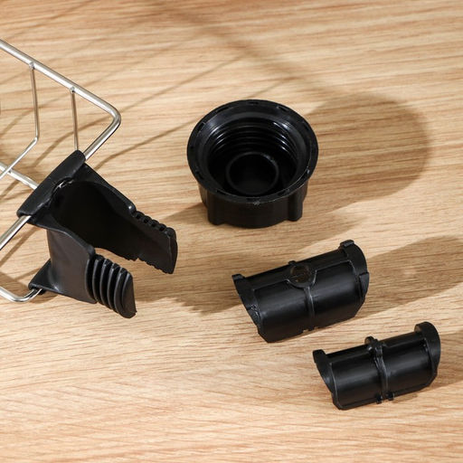 Подставка для губок на кран, 17×10×5,5 см, хром