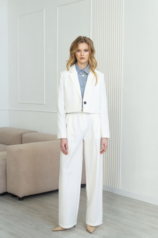 Костюм Фолт (белый) - Nadi bordo фото 4