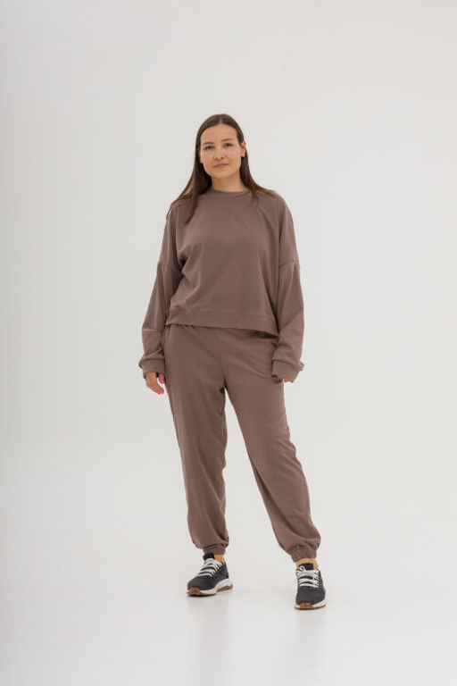 НЕ МНЕТСЯ Комплект со свитшотом ТРИКОТАЖНАЯ ФЛАНЕЛЬ - Knitka wear фото 2
