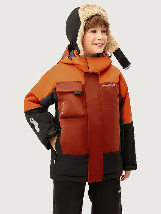 Костюм 7з4926 терракот/черный - Nikastyle фото 3