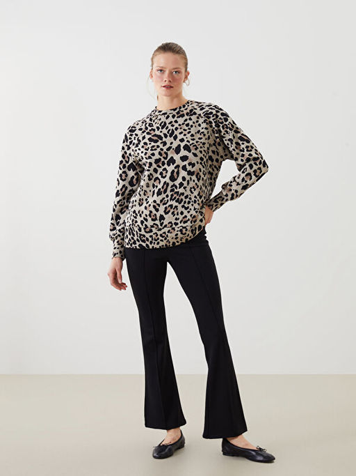 Beli Lastikli ?spanyol Pa?a Kad?n Pantolon