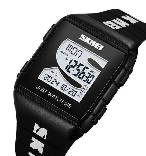 Часы наручные Skmei мужские электронные 2055black-white