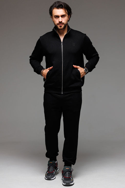 Спортивный костюм GO M3061/40-02.182-188 черный - Pirs фото 5