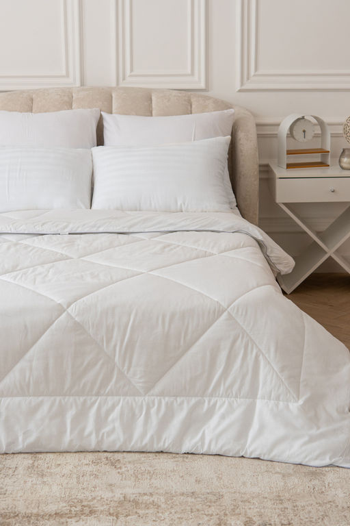 Одеяло "Лебяжий пух" поплин , пакет, скрутка