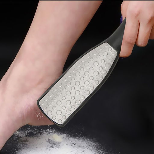 Тёрка для ног, трапеция, лазерная, двусторонняя, 24,5 см, цвет розовый - Queen fair фото 5