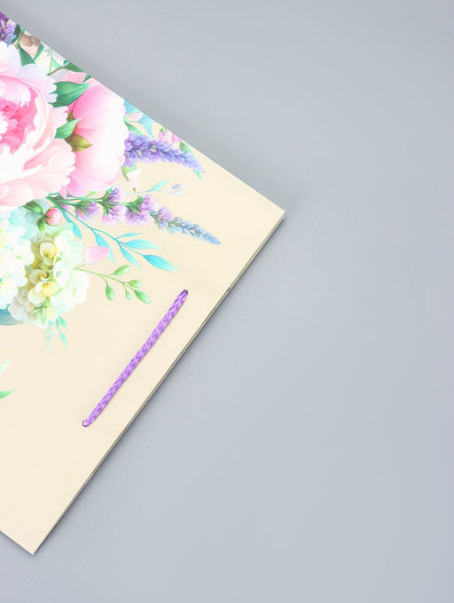 Цена за 2 шт. Пакет подарочный ламинированный Красота и нежность 26?12?32 см