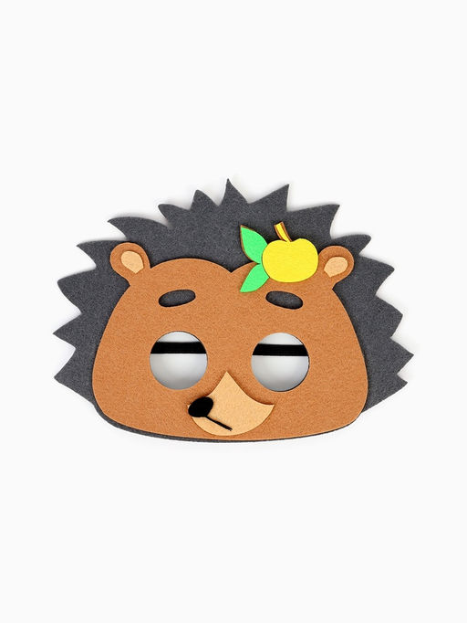 Карнавальный костюм Ёжик, жилет, шорты, маска фетр, рост 92-116 см