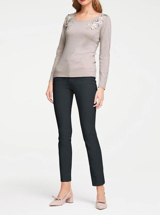 Пуловер, сиреневый - Heine фото 3