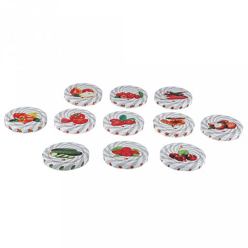 Крышка Твист III-100 Карусель, для бытового консервирования, винтовая, жесть электролитического лужения s0,20мм, литография, ТУ 9299-001-03965353-2020, упаковка: термоусадочная пленка (Россия) - Домашняя мода фото 4