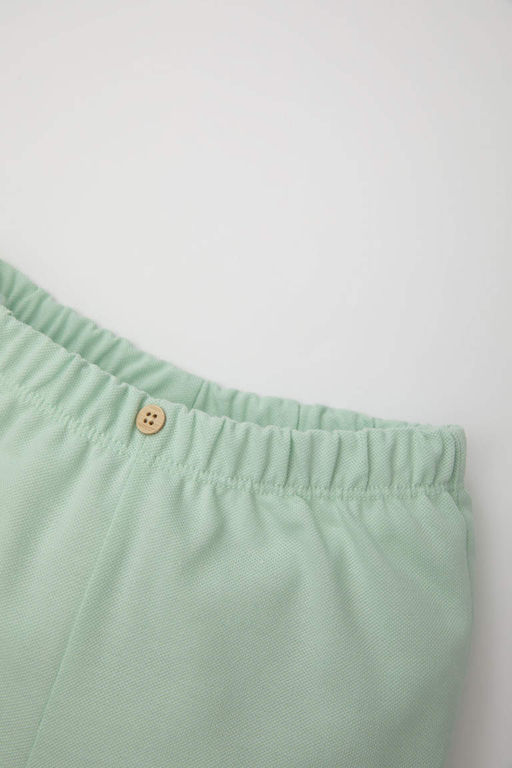 Шорты из пике для маленьких девочек - Defacto фото 2