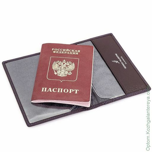 Женская кожаная обложка для паспорта Sergio Valentini СВ 8143-005/1  фото 2