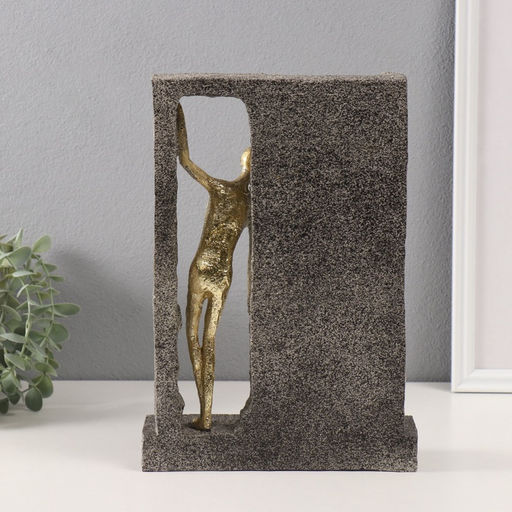 Фигурка полистоун «Тайное свидание у каменной стены», 6.5×21.5×30.5 см