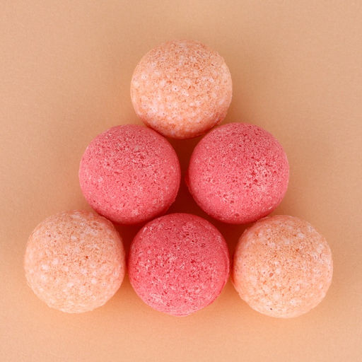 Бомбочки для ванны детские Принцесса, аромат ягодный коктейль, 6?20 г, Чистое счастье