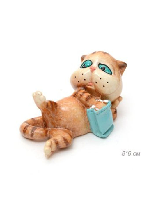 Цена за 4 шт. Фигурка Кот 8х6 см / YX51012 /уп 4/96/ - Галеонтрейд фото 4
