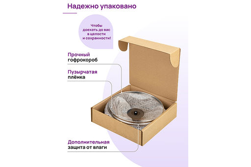 Сковорода ВОК 28 см 3 л ГАРМОНИЯ ВКУСА Черный Оникс С КРЫШКОЙ ф28, 33,5*29,5*13,5 см - Elan gallery фото 12