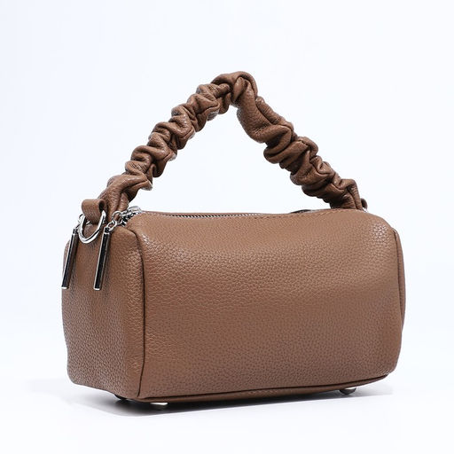 Сумка-багет на молнии, цвет коричневый - Simaland фото 3