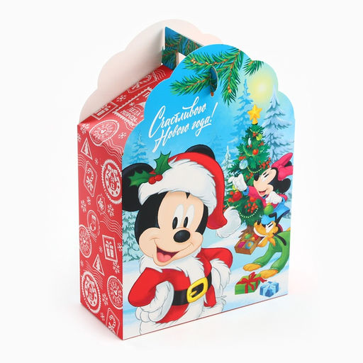 Коробка складная Счастливого Нового года, 17 ? 25 ? 8 см