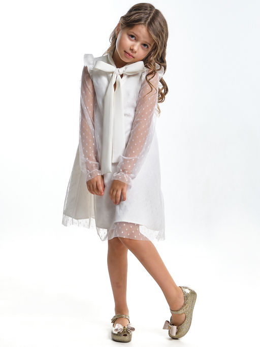 Платье нарядное праздничное UD 7123 касар горошек - Mini maxi фото 3