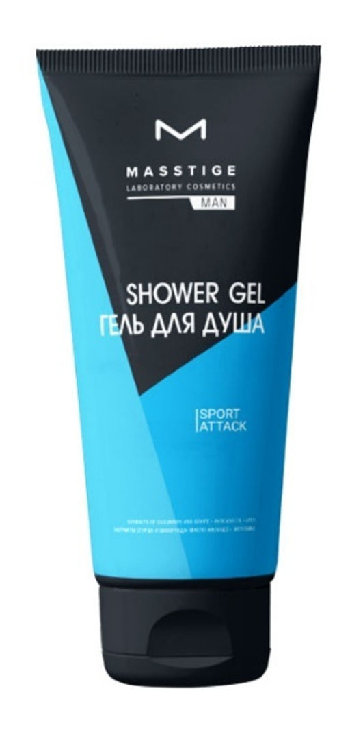 Masstige MAN Гель для душа SPORT ATTACK 200мл