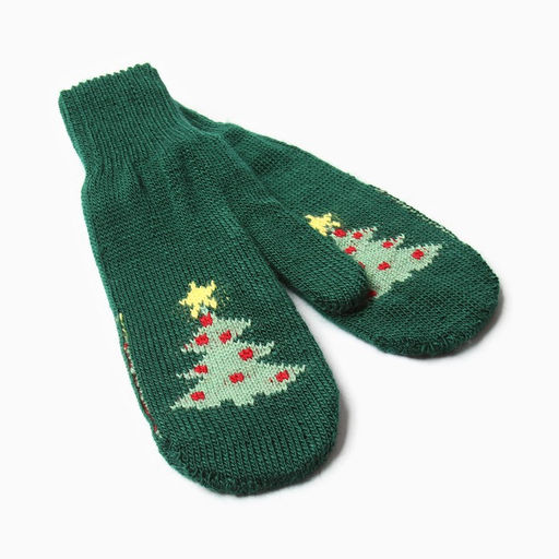 Набор подарочный новогодний KAFTAN «Любви»: варежки размер 19, подвеска, свеча, 2 открытки