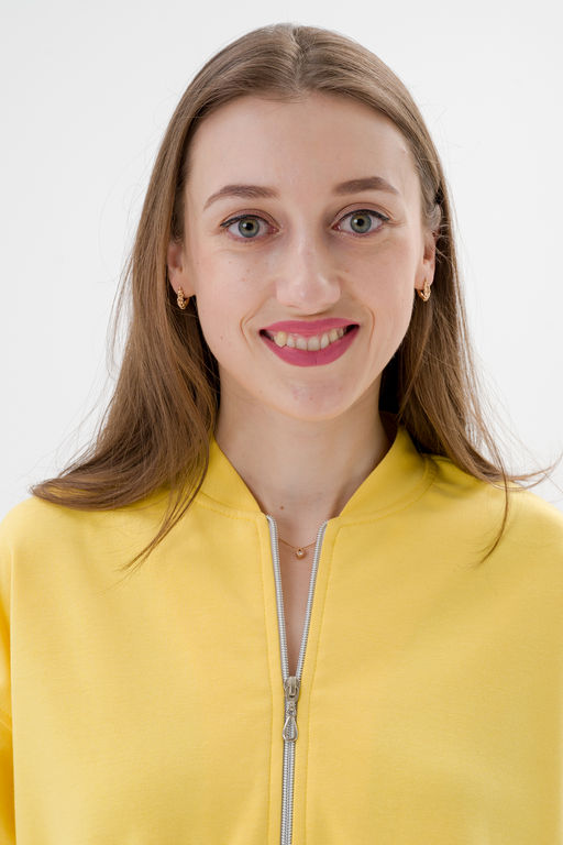 Бомбер из коттон фита жёлтый - Амадэль фото 12