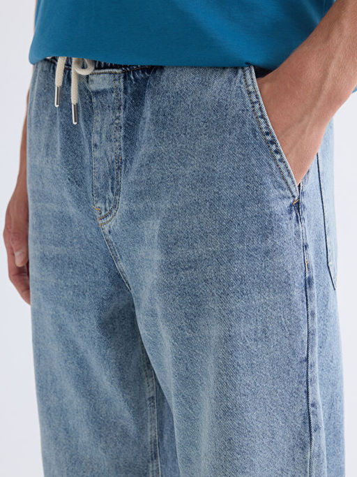 Baggy Fit Erkek Jean Pantolon