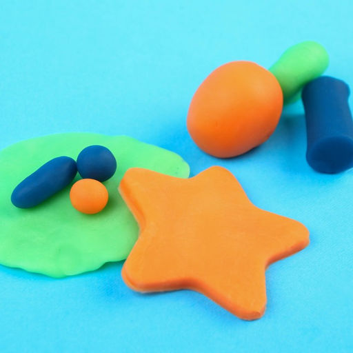 Тесто для лепки, 12 цветов, по 15 гр, Синий трактор  фото 4