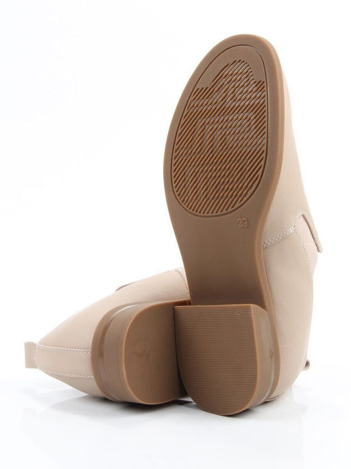 06-M47-21 BEIGE Туфли женские (натуральная кожа)