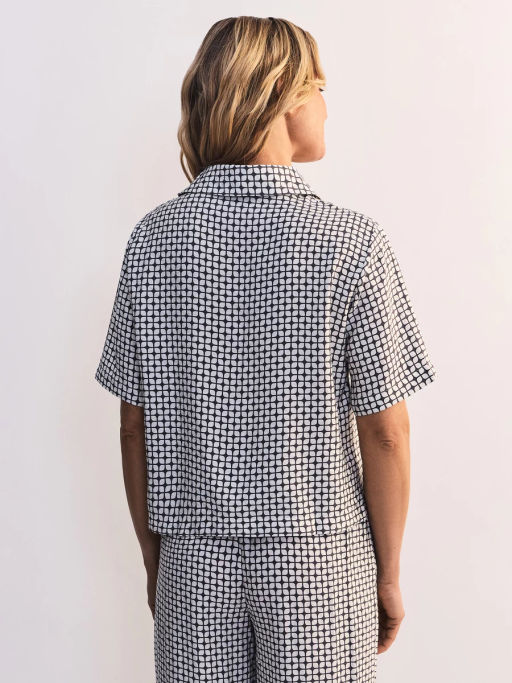 Блуза из вискозы с коротким рукавом ZR2605012011-246 / Zarina