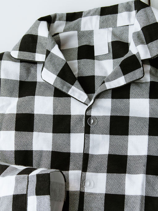 Женская пижама Черно-белая клеточка - Krumpy фото 7