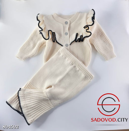 Вязаный костюм для девочек - Bruno фото 8