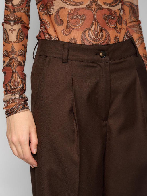 Брюки женские 12411-36036 d.brown - Eleganzza фото 5