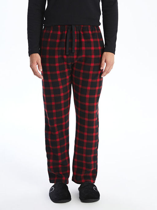 Standart Kal?p Ekose Polar Pijama Alt