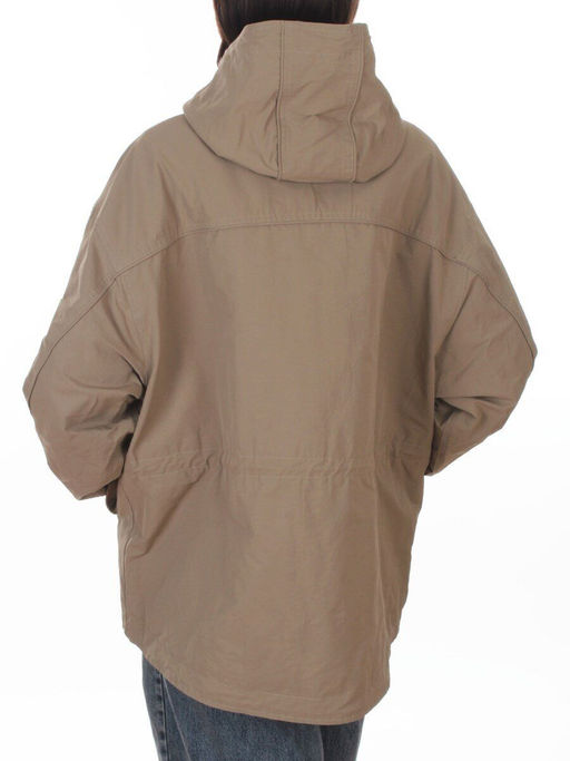 3090 DK. BEIGE Куртка демисезонная женская (100 гр. холлофайбер)