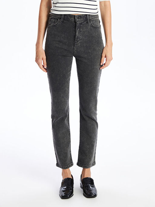 Slim Fit Kad?n Jean Pantolon