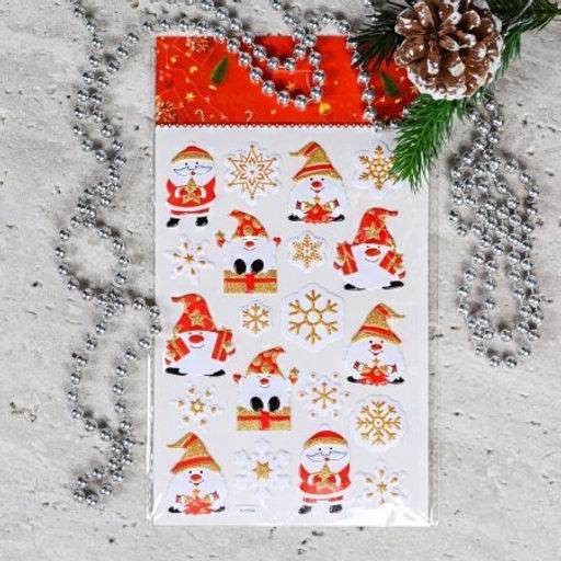 Наклейка новогодняя 25х14 Новый год / 610-276 /уп 12/600/ - Галеонтрейд фото 8