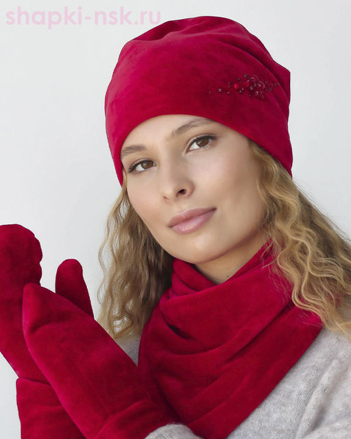 65/10-2 Колпак женский флис (55-58)