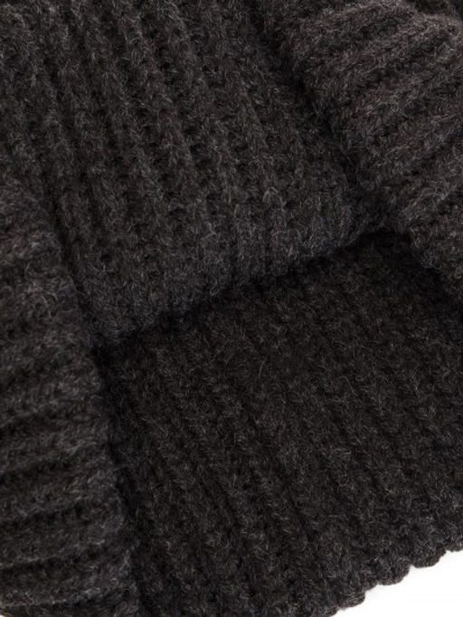 Шапка муж. шерсть+акр LB-A53125 taupe/d.grey - Labbra фото 9