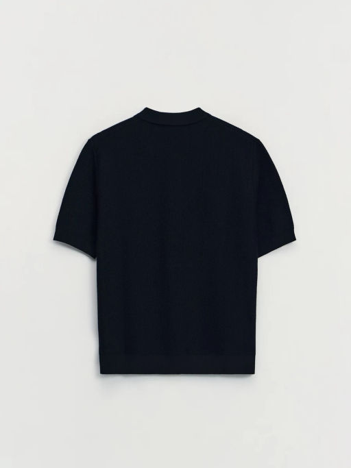 Джемпер поло фактурной вязки / Zarina  фото 2