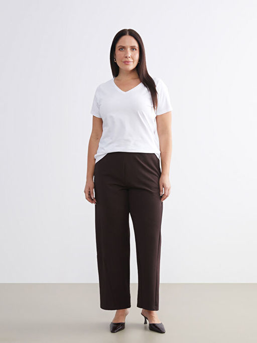 Beli Lastikli Geni? Pa?a Kad?n Pantolon