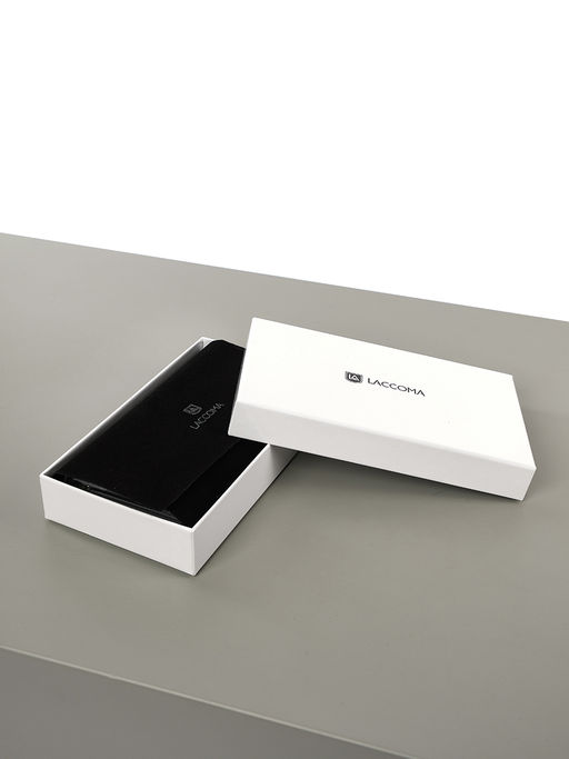 LACCOMA кошелек LA-1099-розовый натуральная кожа  фото 6