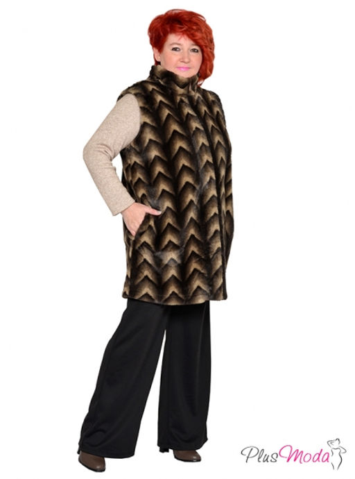 Жилет Модель №1775 размеры 44-84 - Plusmoda фото 59