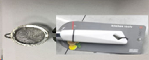 Сито с ручкой / Y-48-white /уп 240/