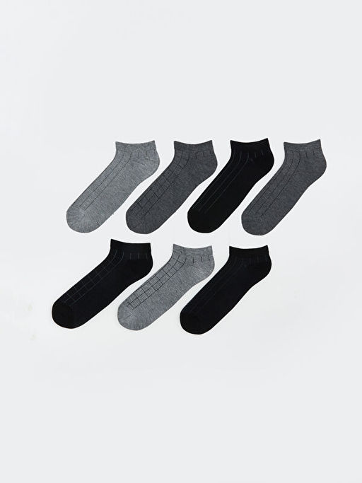 Desenli Erkek Patik ?orap 7li