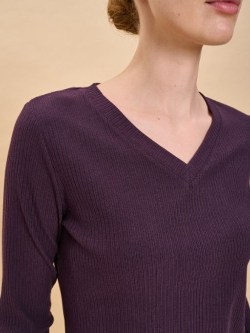 PELICAN, джемпер женский, Сливовый  фото 2