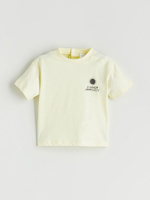 Bisiklet Yaka Erkek Bebek Ti??rt ve ?ort 2li