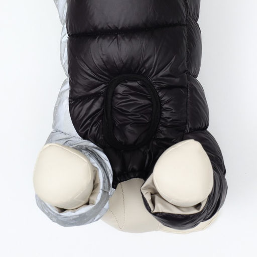 Комбинезон Ультра светоотражающий, размер 10 (ДС 21 см, ОГ 34 см, ОШ 24 см), чёрный - Simaland фото 5