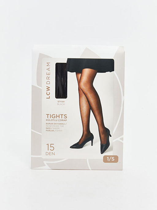 15 Denye Parlak Kad?n K?lotlu ?orap