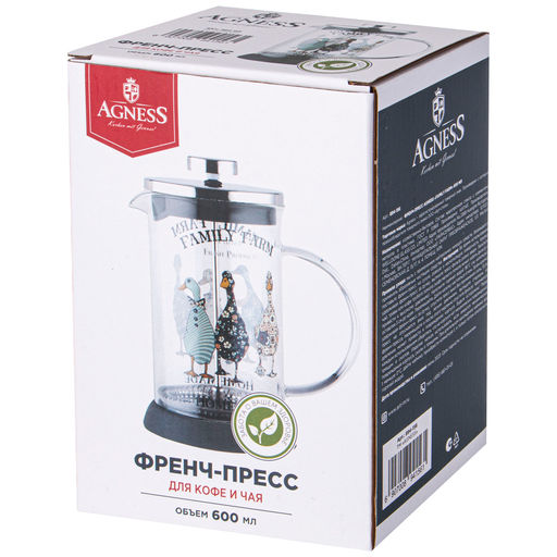 ФРЕНЧ-ПРЕСС AGNESS FAMILY FARM 600 МЛ  фото 2